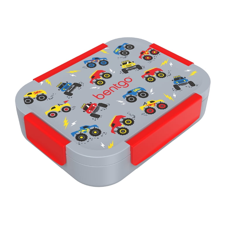 Bentgo Kids Snap & Go Bento Lunch Box with Locking Clips, 80% More
