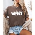 thumbnail image 3 of Wifey Skeleton Fall Shirt for Women Trendy Halloween Tee for Adults Espresso Shirt Adult Small, 3 of 5