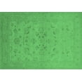 thumbnail image 1 of Ahgly Company Indoor Rectangle Oriental Emerald Green Traditional Area Rugs, 5' x 8', 1 of 4