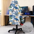 thumbnail image 3 of Uorisanigo Blue Turtle Gaming Chair Cover with Armrest Covers Breathable Computer Chair Seat Cover for Women Easy to Install Office Chair Covers Gift for Daughter, 3 of 8