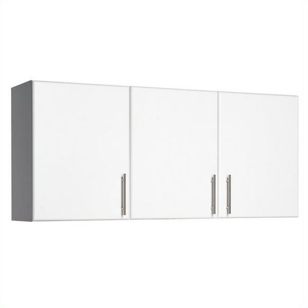 Kingfisher Lane 54 Wall Cabinet With 3 Doors In White Com - 3 Door Kitchen Wall Cabinet