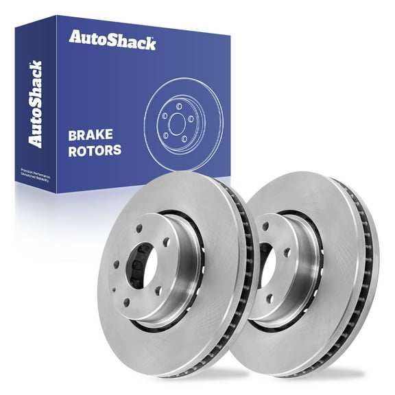 AutoShack Front Vented Brake Rotors 2-PC Set Replacement for 2016-2025 Mazda CX-5 2019-2021 Mazda 6 11.69" (297 mm)