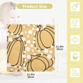 thumbnail image 2 of SKYSONIC 3 PCS Unique Pumpkin Baby Muslin Washcloths, Polka Dot Face Towel Burp Cloths Ultra Soft Absorbent Cotton Bath Wipes Towels for Newborn Boys Girls, 2 of 7
