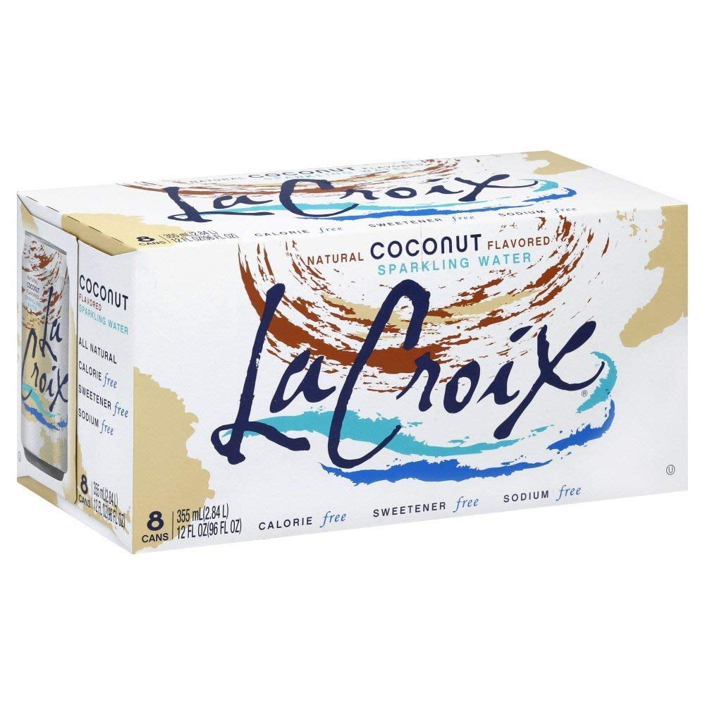 La Croix Sparkling Water Coconut 12 oz (24 Cans)