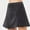 Gray, variant on Pxkloy Skorts for Women Built-in Shorts 2025 Summer Mid Rise Workout Tennis Skort Elastic Waist Ladies Casual Athletic Short Black,XL