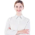 thumbnail image 4 of YEKEYI Detachable Dickey Collar Blouse for Women, Fake Half Shirts Faux False Collar for Girls Favors, 4 of 8