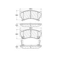 thumbnail image 2 of Centric Parts 300.06680 Semi Metallic Brake Pad with Shim, 2 of 4