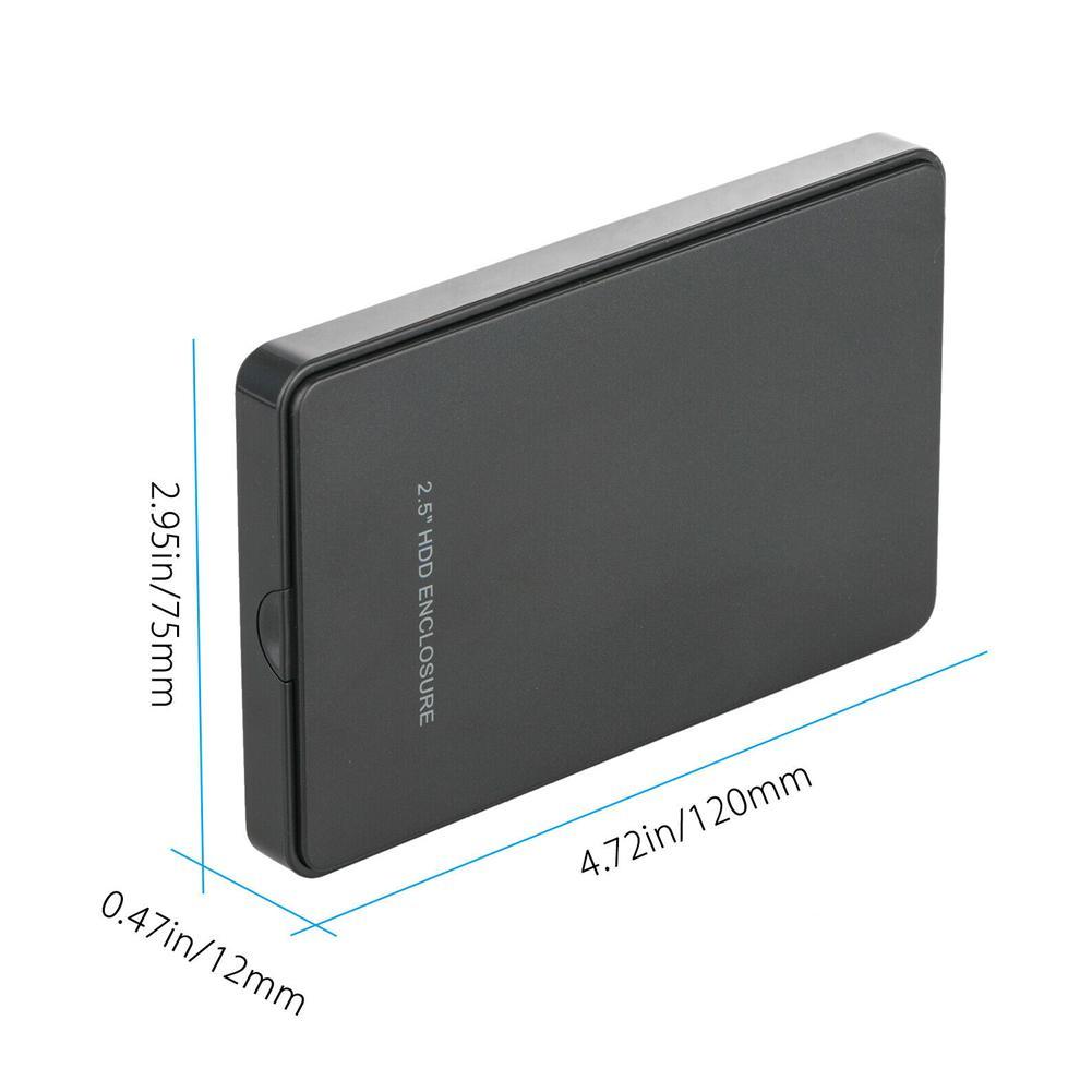 2.5'' External 1TB Ultra Slim Hard Disk Drive&USB 2.0 Transfe HDD Portable T4F2