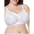 thumbnail image 2 of Women's Satin Comfort Wireless Bra 2 Pack, Style MJP196, 2 of 4