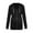 Black, variant on ZTTD Womens Maternity Pregnancy Casual Long Sleeve Zip Up Hoodie Sweatshirt With Pockets Blouse