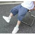 thumbnail image 5 of Stretch Cargo Shorts Boys Blue Pants Classic Fit Elastic Waist Shorts Boys' Athletic Shorts Boys Outfits Size 4-5 Years Summer&nbsp;Clothing, 5 of 8