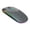 Gray, variant on Ergonomic Wireless Mouse Bluetooth 5.0 and 2.4g Usb Receiver Rechargeable Battery Silent Click Quiet Buttons Rgb Led Backlight for Pc Laptop Desktop Mac Windows Computer