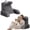 Grey-Medium (5'3"-5'10"), variant on Bed Rest Pillow Grey Medium (5'3"-5'10") 19" for Reading, Gaming, Lounging, Watching TV