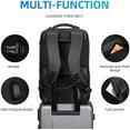 thumbnail image 4 of Business Backpack,Waterproof bag for Travel Flight Fits 17.3Inch Laptop With USB Charging Plug, 4 of 6