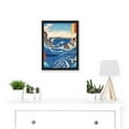 thumbnail image 2 of Naruto Whirlpool Awa Province Utagawa Hiroshige Japanese Artwork Framed Wall Art Print A4, 2 of 4