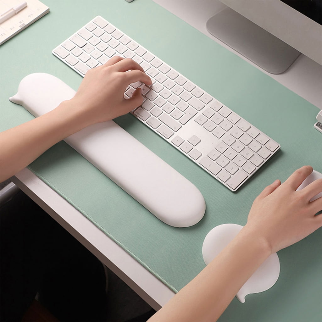 Ergonomic Keyboard Wrist Rest Silicone Cushion Wrist Rest Replacement for Computer Laptop Home Accessories