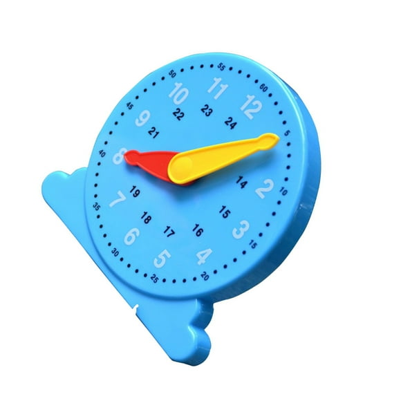 fastboy Children Clock Toys Hour Minute Second Cognition Colorful Clocks Kids Teaching Aids Teacher Gear Interaction Watches
