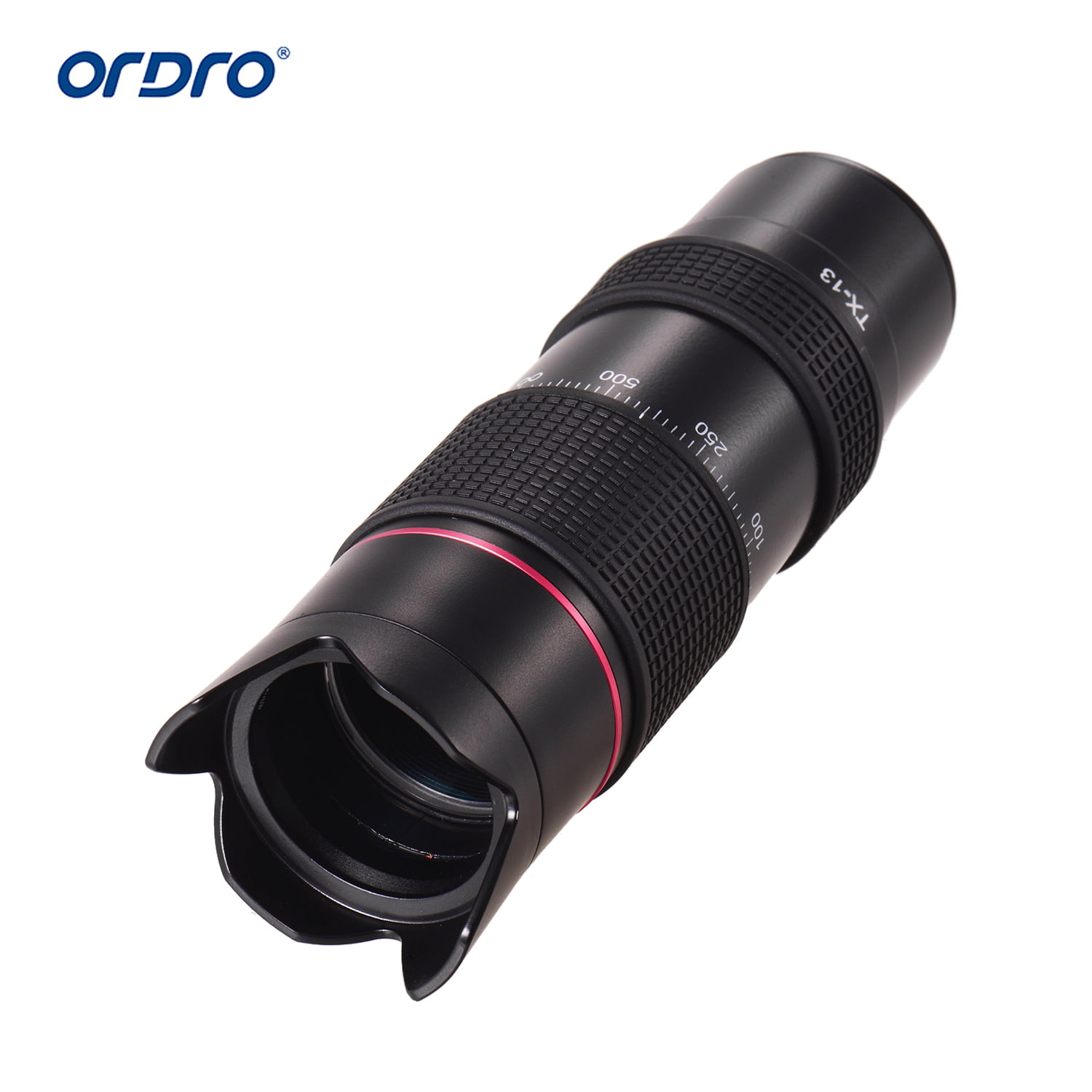 ORDRO Telephoto Lens for Camera 12X Telescope HD Lens for DSLR Camera Camcorder Smartphone 