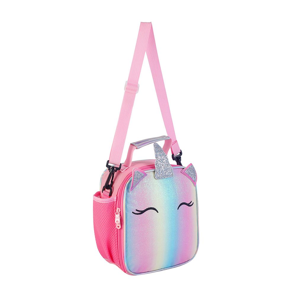 Lunch Bags for Kids Girls Unicorn Cooler Bag Insulated Lunch Box Thermal Lunch Tote Bag with