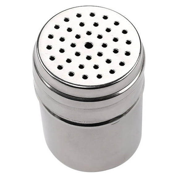 GROFRY Uniform Hole Seasoning Bottle Ergonomic Stainless Steel Easy to Refill Shatterproof Spice Bottle Kitchen Accessories