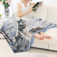 thumbnail image 4 of Pattern Throw Blanket Cosy All Season Blanket For Couch Sofa Bedroom Chair Size, 4 of 7
