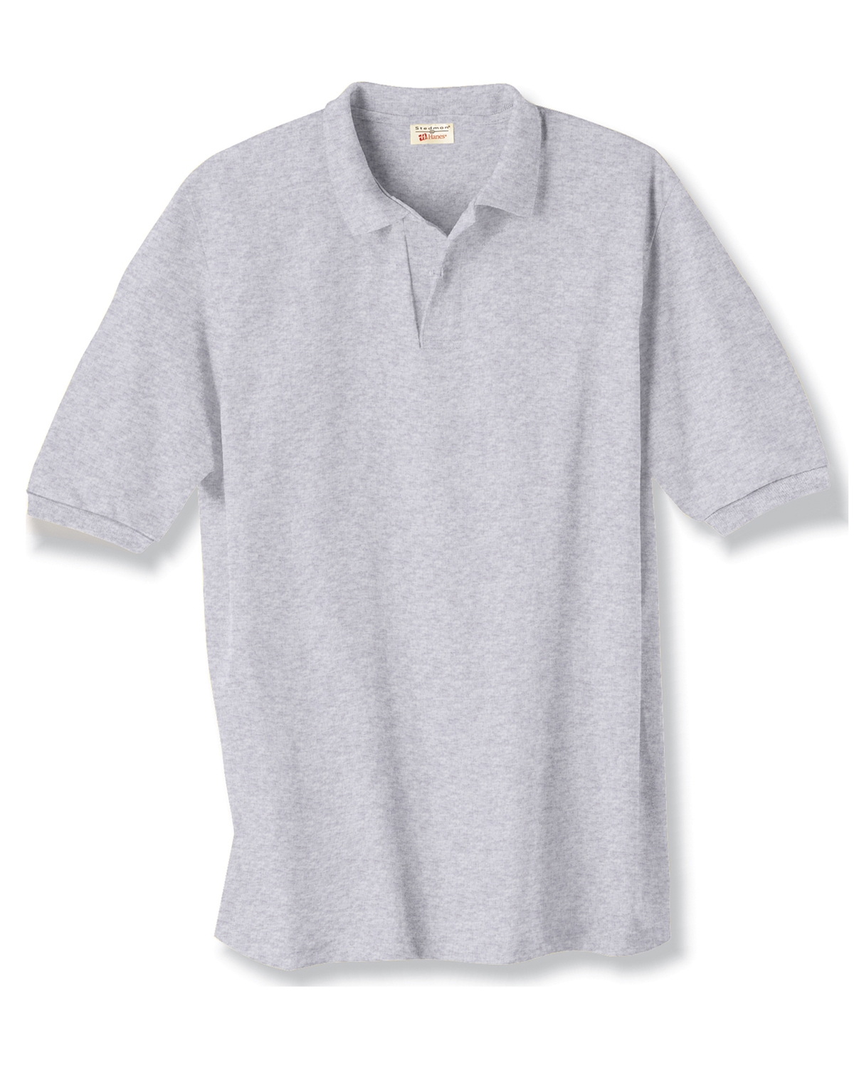 Black Style # 54 - Original Label By Hanes Hanes Mens 52 Oz 50//50 EcoSmart Jersey Knit Polo L -