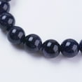 thumbnail image 2 of 5pcs Adjustable Nylon Cord Bead Bracelets with Blue Goldstone Beads 2-1/8 inch(55mm) Goldstone, 2 of 3