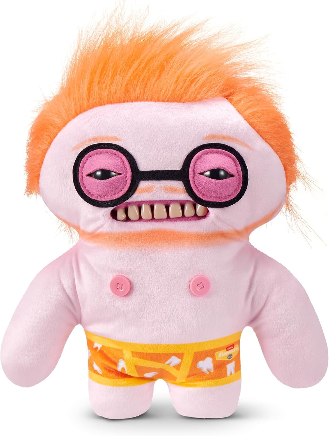 Zuru Fuggler Fugg Stars Series 1 - Set of Four - Funny Ugly Monsters Stuff Animals Pop Stars
