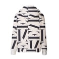 thumbnail image 4 of Puntoco - Sudadera de manga larga con estampado informal para mujer, cuello alto, con cordón, blusa con bolsillo Puntoco Puntoco-542, 4 of 4
