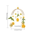 thumbnail image 3 of Baby Crib Mobile for Boys Girls, Bees Nursery Mobile, Gender Neutral Felt Ball Mobile, Ceiling Mobile High Quality, 3 of 9