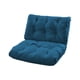 thumbnail image 5 of Sofá cama plegable,Sofá cama plegable Dormitorio cómodo individual Dormitorio,Silla de piso para juegos Oficina con respaldo portátil,Sofá cama Lazy,sillón reclinable,convertible,con Azul, 5 of 8