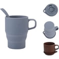 thumbnail image 2 of Vaso de silicón plegable gris CARAVIAN De silicón grado alimenticio, 2 of 3