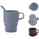 thumbnail image 2 of Vaso de silicón plegable gris CARAVIAN De silicón grado alimenticio, 2 of 3