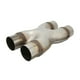 thumbnail image 1 of Tubo de escape de coche X, adaptador de escape doble para coche Tubo de escape de coche Tubo de escape doble para coche Instalación sencilla, 1 of 9