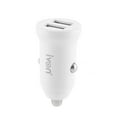 thumbnail image 1 of axGear Car Charger with 2 USB Ports 12-24V Input 5V 3.1A Output White, 1 of 6