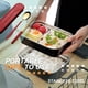 thumbnail image 5 of Utensilios de cocina 304 Conjuntos portátiles de acero inoxidable Reutilizables Vajilla con caja Estudiantes Use Diseño Simple Desayuno Cena Tipo 2 Kearding HA012725-02, 5 of 7