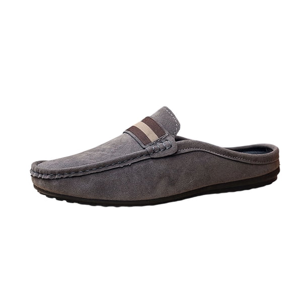 Open Toe Slippers Hombres de Moda Casual Versátil Transpirable Mochilas Más Tamaño Medio Zapatillas Primavera Y Verano