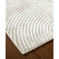 thumbnail image 5 of TOWN & COUNTRY LUXE Maya Soft Arches Neutral Indoor Area Rug with High-Low Texture, Ivory/Greige, 7'10"x10'2", 5 of 10