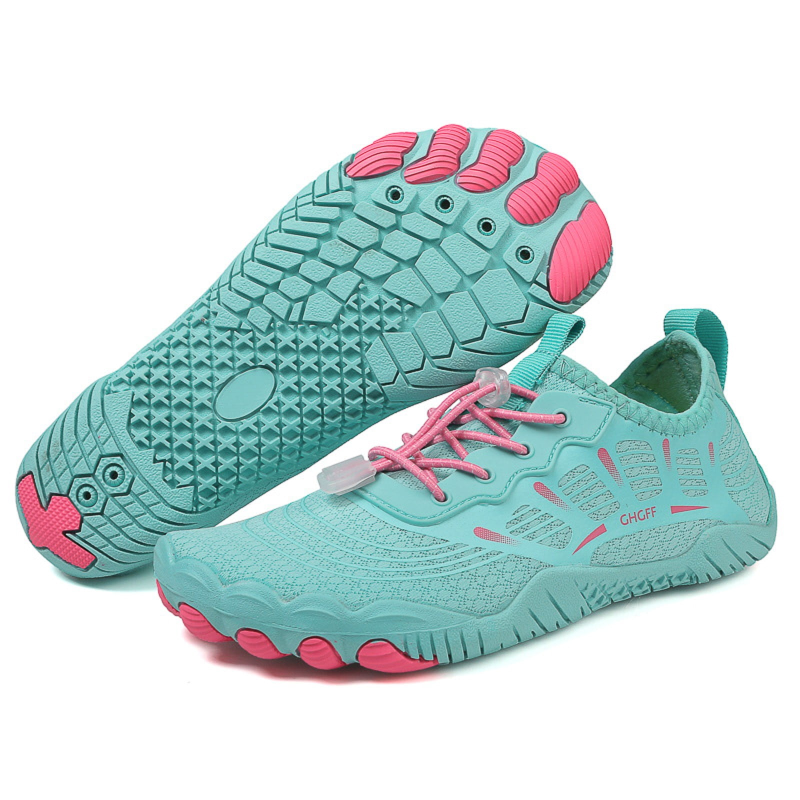 Mepaouo Barefoot Shoes Womens Mens Wide Toe Box Walking Hiking Sneakers Non Slip Water Socks Shoes