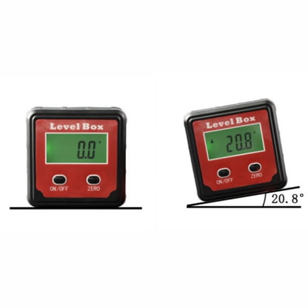 Mini Digital Level Protractor Angle Finder Protractor Inclinometer ...