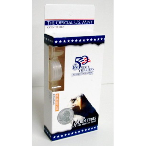 Quarters Coin Tubes (5/bx)