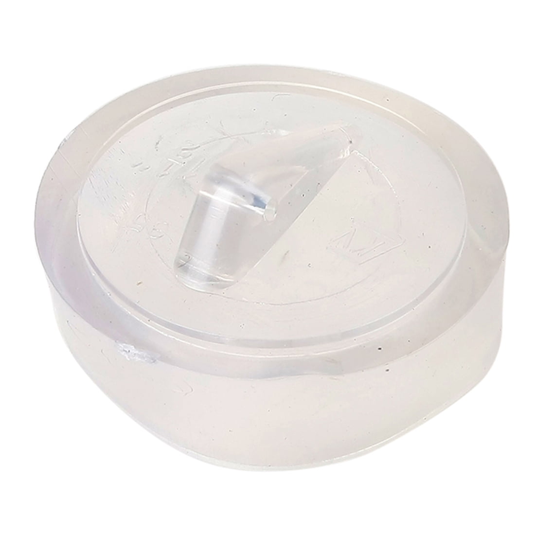 Bathroom 35mm Dia Drain Rubber Sink Washing Basin Plug Stopper Clear