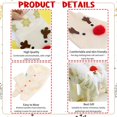 thumbnail image 3 of Ropa Perros Navidad, Suéter Navidad Mascotas, Disfraz Perro Gato de Navidad, Disfraces de Mascota de Navidad de Invierno, Ropa de Mascotas con Temas de Navidad, Ropa para Perros de Invierno, 3 of 5