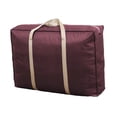 thumbnail image 1 of Bolsa de mudanza Bolsa de almacenamiento Suministros de mudanza Embalaje Organizador de almacenamiento para viajes Mudanza Áticos Almacenamiento Borgoña 58x40x25 cm, 1 of 9