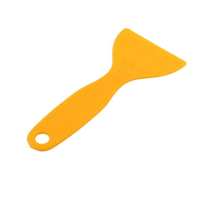 2X Vinyl Film Wrap Yellow Plastic Foils Cleaner Scraper Air Bubble Remover Stickers Install Tools