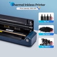 thumbnail image 4 of Impresora térmica portátil iDPRT MT888 inalámbrica con funda azul, 4 of 6