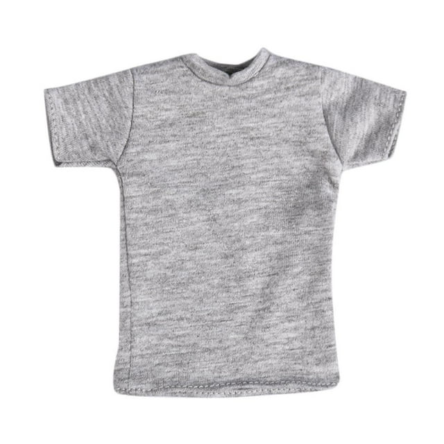 Ropa Masculina Para Hombre Modelos De Camisetas Casuales Pulgadas Conjunto De Ropa Para Niño De Acción Accesorio P B-gris Hugo Para figuras de acción de 12 pulgadas