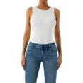 thumbnail image 3 of Txlixc Chaleco de mujer Diseño simple de cuello redondo sin mangas de color sólido Txlixc moda, 3 of 9