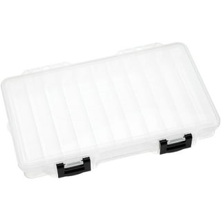 Plano 3-Tray Tackle Box with Dual Top Access, Dark Green Metallic/Off  White, Premium Tackle Storage