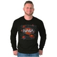 thumbnail image 5 of Vintage NASA Space Solar System Long Sleeve TShirt Men Women Brisco Brands S, 5 of 6
